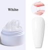 White 3D Builder Gel for Nails - Non-Sticky Hard Extension Sculpting Gel 15ml