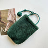 Luxury Sheepskin Wool Fur Phone Crossbody Bag - Genuine Leather Mini Shoulder Purse for Women, Winter Fur Sling Pouch