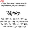 Personalized Cursive Name Necklace for Women – Stainless Steel Letter Pendant Choker, Box Chain (Silver | Gold | Rose Gold)