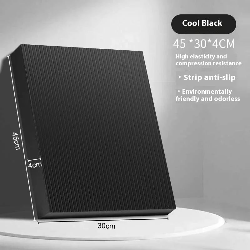 ZHOUCHEN Thick Non-Slip Balance Yoga Mat 45 x 30 x 4 cm (17.7 x 11.8 x 1.6 in) – Stability Pad for Yoga, Pilates & Core Training