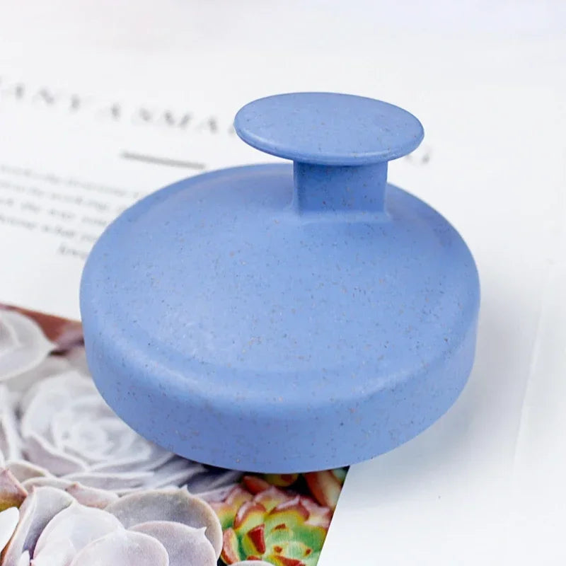 Dawndesslo Silicone Scalp Massage Brush - Wet & Dry Cushioned Airbag Massager for Deep Conditioning