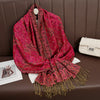 Cashmere-Feel Pashmina Shawl – Women's Warm Winter Scarf Wrap, 70 x 190 cm (27.6 x 74.8 in)