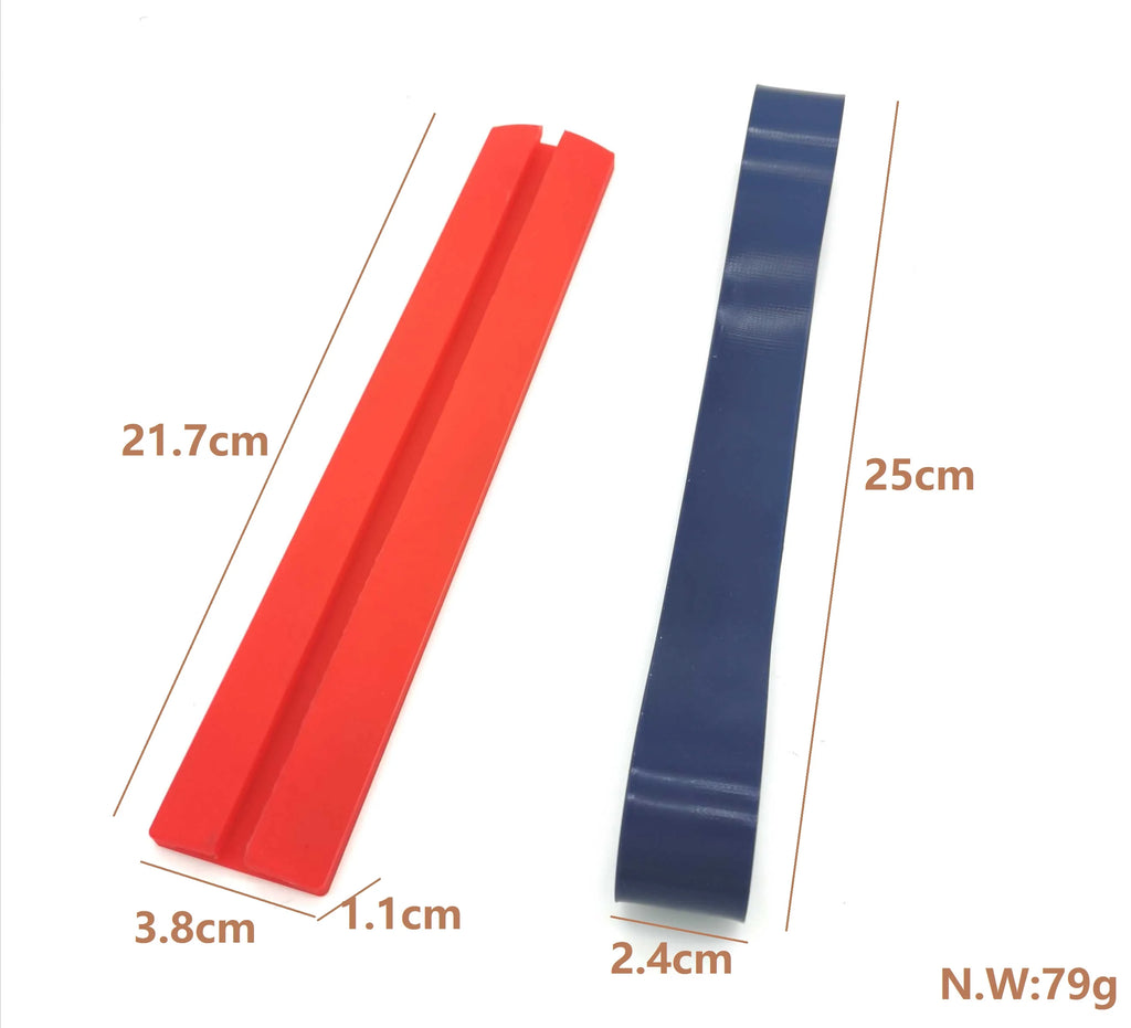 Adjustable Neckline Hair Trimming Template – Salon Haircut Guide & Barber Ruler for Precise Neckline Shaving