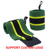 1 Pair Extra Strength Wrist Wraps Weight Lifting Wrist Support Braces for Gym Training Custom Logo