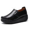 Women's Suede Tassel Loafers - Slip-On Platform Moccasins for Spring & Autumn