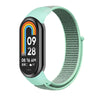 Nylon Loop Strap Compatible with Smart Fitness Bands - Adjustable Breathable Sport Wristband, NFC-Compatible Replacement