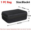 Multi-Size EVA Hard Travel Storage Case — Shockproof Zipper Pouch for Earphones, Makeup & Accessories