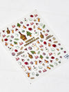 Pink Christmas Tree 5D Embossed Nail Art Stickers – Snowflake & Star Self-Adhesive Decals (4.06 x 3.15 in / 10.3 x 8 cm)