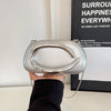 Women's Chain Strap Crossbody Shoulder Bag - Acrylic Evening Clutch Purse for Parties & Events