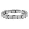 9mm (0.35 in) Italian Elastic Star Heart Butterfly Charm Bracelet - Stainless Steel Bangle for Women