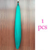 Colorful Synthetic Ponytail Extensions 2-Pack – Long Straight Braided Hairpiece with Elastic Band | High-Temp Fiber