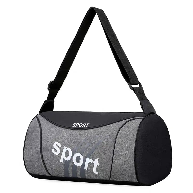 Unisex Gym Duffel Bag - Crossbody Shoulder Travel & Yoga Sports Bag for Women & Men
