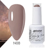 15ml Gel Nail Polish 65 Colors Soak-Off UV/LED Semi-Permanent Nail Gel Varnish