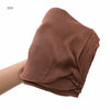 Women's Large Solid Polyester Hijab Scarf 80 x 190 cm (31.5 x 74.8 in) Long Muslim Headscarf Wrap Shawl Turban
