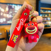 Lilo & Stitch Silicone Keychain Pendant - Cartoon Key Ring for Car, Phone & Bag (4–6 cm / 1.6–2.4 in)