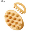 Wood Therapy Massage Roller and Gua Sha - Wooden Anti-Cellulite Slimming Massager for Body, Back & Feet