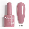 Hema-Free TPO-Free Gel Nail Polish 7.5ml, Glitter Jelly & Nude Shades, Soak-Off UV/LED Full Coverage French