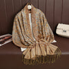 Cashmere-Feel Pashmina Shawl – Women's Warm Winter Scarf Wrap, 70 x 190 cm (27.6 x 74.8 in)