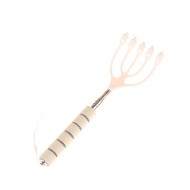 Five-Finger Handheld Head Massager Scalp & Neck Roller for Stress Relief Spa Hair Care