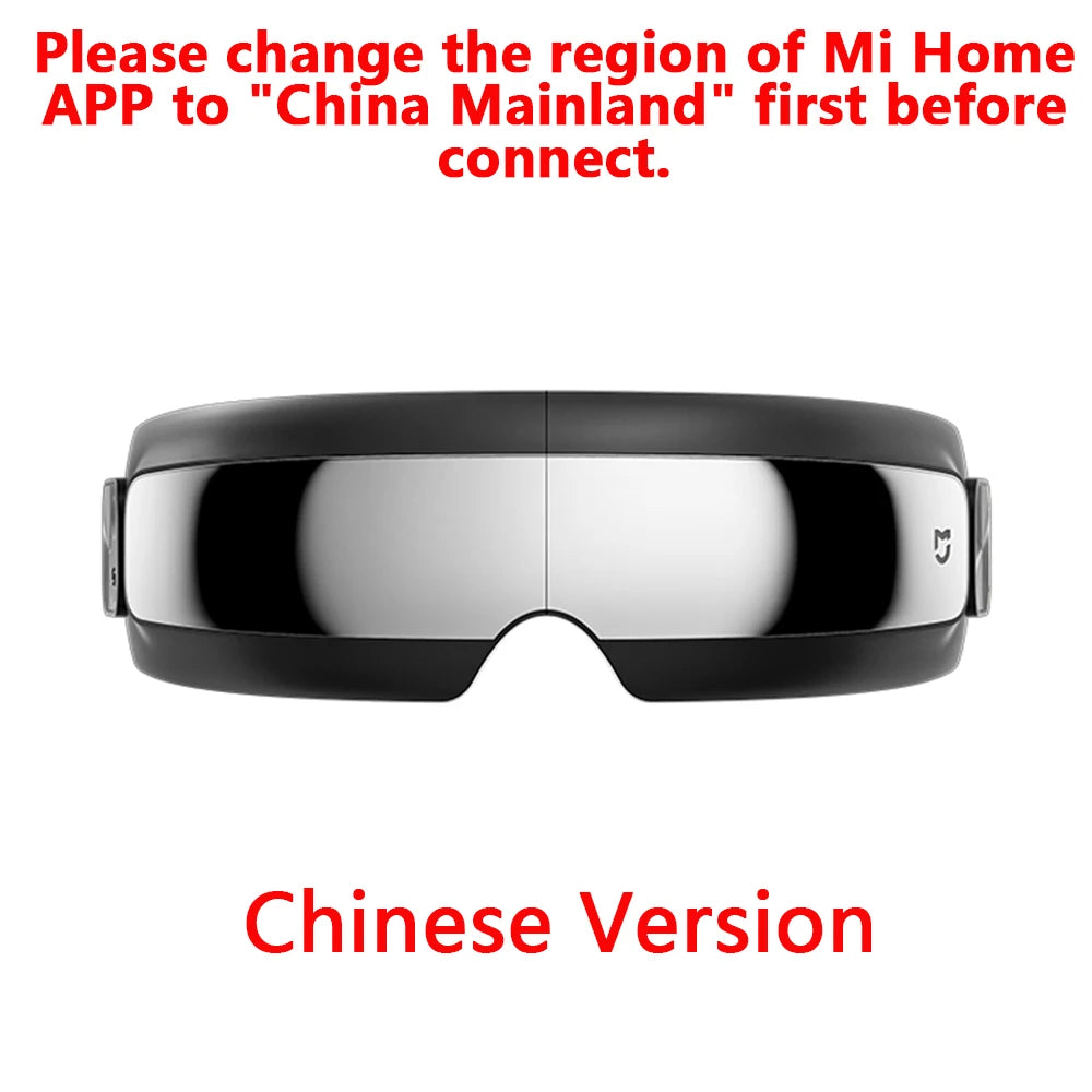 Xiaomi MiJia Smart Eye Massager - Foldable 7-Zone Airbag Massage Mask with NFC, Heat Compress & Mi Home App Control