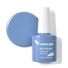 Hema-Free TPO-Free Gel Nail Polish 7.5ml, Glitter Jelly & Nude Shades, Soak-Off UV/LED Full Coverage French