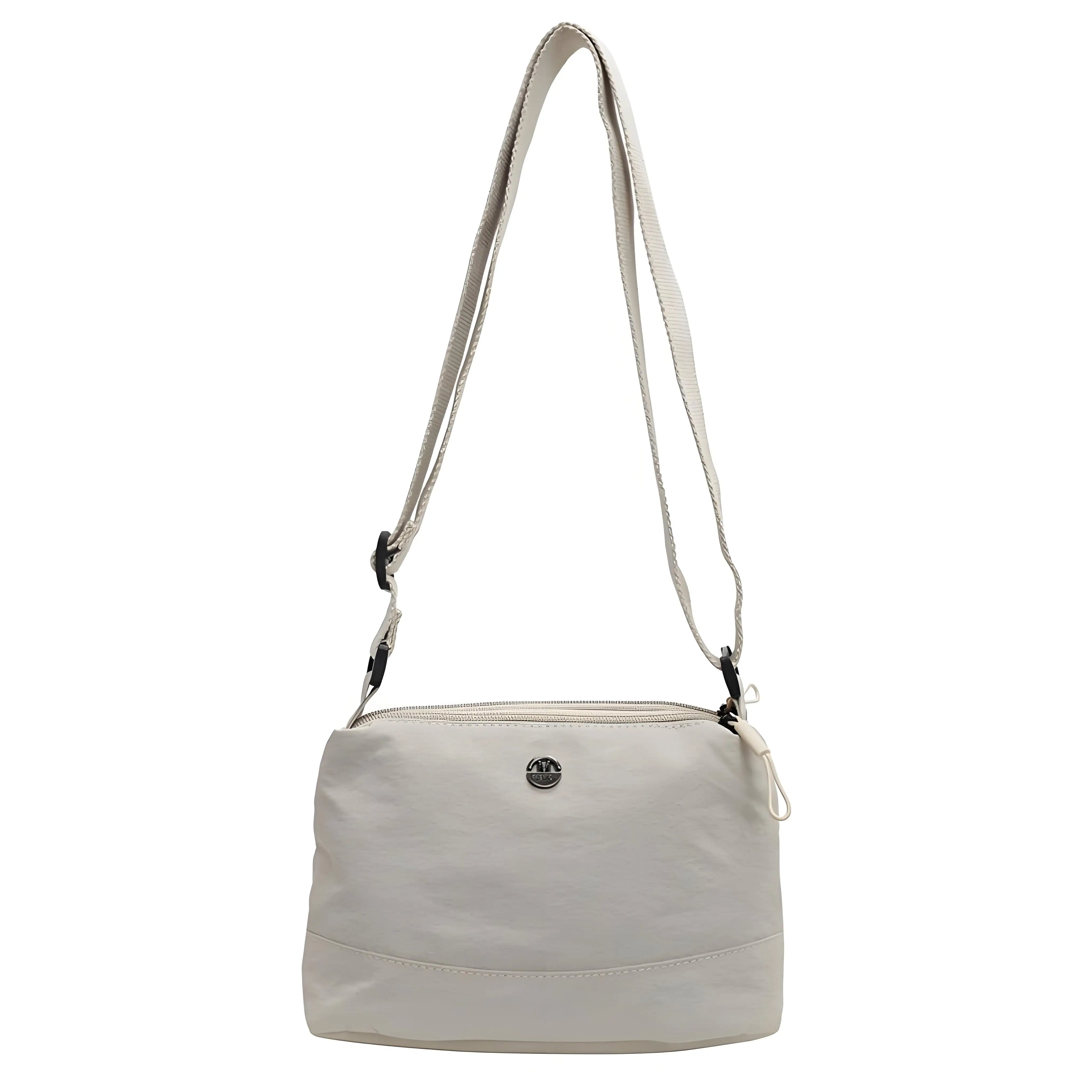 Waterproof Nylon Crossbody Messenger Bag for Women - Compact Korean Style Phone Shoulder Bag with Zipper