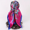 Satin-Feel Square Scarf 90 x 90 cm (35.4 x 35.4 in) – Satin-Look Polyester Hijab, Neckerchief, Shawl & Headscarf for Women