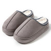 Cozy Women's Plush Winter Slippers - Faux Suede Fuzzy Fur Slides, Flat EVA Sole Indoor Home Shoes