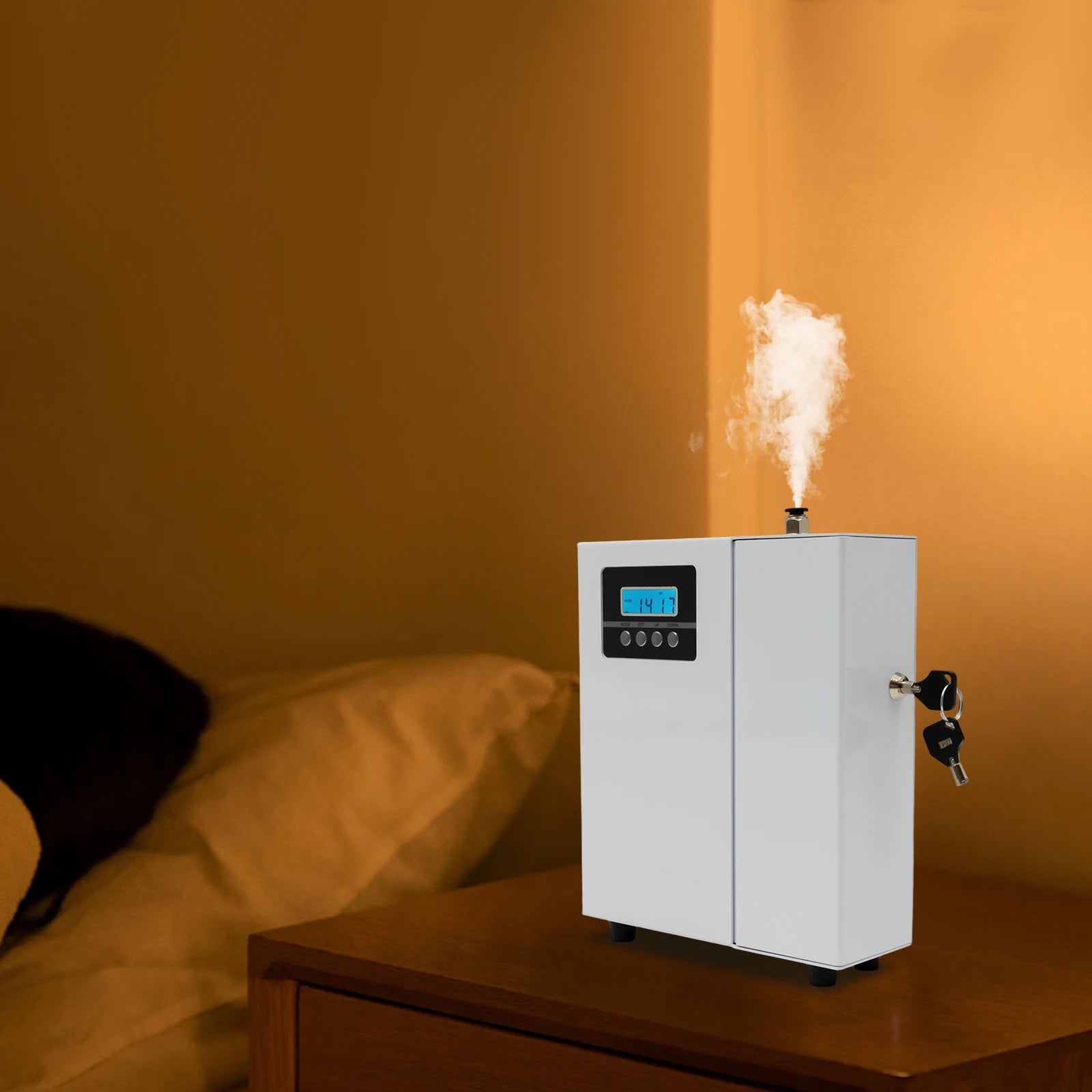 Smart Aroma Diffuser 150ml (5.07oz) Wall‑Mount & Freestanding Scent Machine with Timer for Home and Office