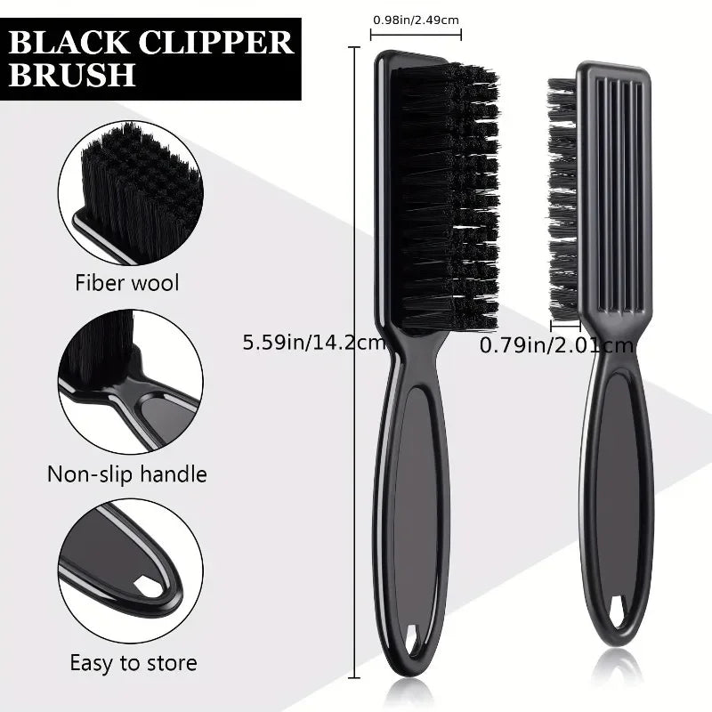 Barber Neck Brush for Beard Styling & Hair Cutting – Cleaning Brush Salon Men’s Grooming Tool (Combo Pack)