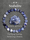 Natural Pyrite Bead Bracelet Unisex Healing Stone Jewelry for Wealth Abundance and Protection
