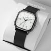 Women's Silicone Strap Quartz Watch – Casual Sports Wristwatch, 35mm Dial, 20mm Band (230mm / 9.06in)