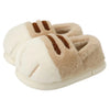 Cute Kitty Paw Furry Slippers for Women, Plush Non-Slip Indoor Outdoor Mules