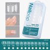 600-Piece Full Cover False Nail Tips Acrylic Nail Capsules Clear Semi-Matte Stiletto Coffin Almond Square Oval