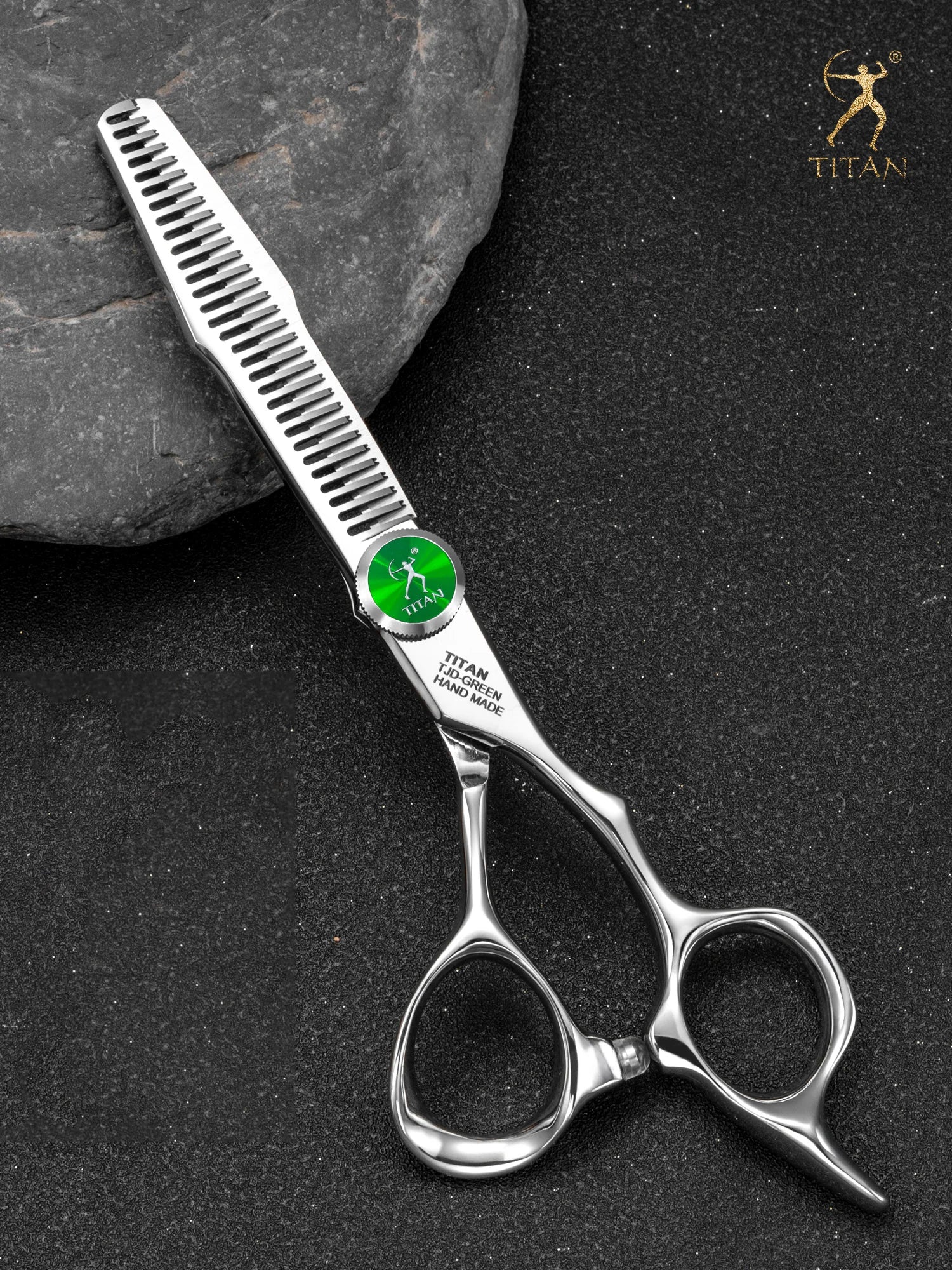 Titan Hairdressing Scissors 6-Inch Professional Barber Cutting & Thinning Shears