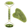 Natural Jade Roller & Gua Sha Set – Facial Lifting Massager for Face, Neck & Eyes, Anti-Wrinkle Spa Tool (1/2/3-Pack)