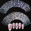 3D Floral Nail Stickers Cherry Blossom Rose Daisy Heart Manicure Decals 20/30/60/70/90 pcs 5.5×6 cm (2.17×2.36 in)
