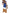 Women's Casual Color-Block V-Neck Ankle-Length Maxi Dress — Loose Short Sleeve A-Line Summer Dress