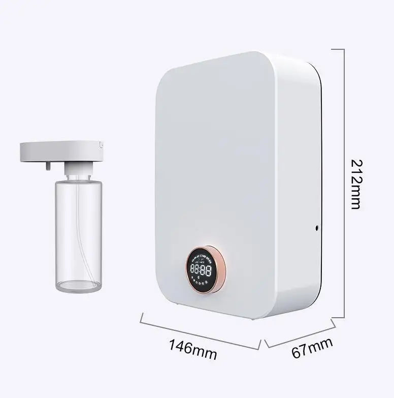 Smart Wall-Mounted Waterless Aroma Diffuser 150 mL (5.1 fl oz) — Scent Machine for Home & Hotel