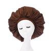 Large Satin Sleep Bonnet for Women - 42 cm (16.5 in) Silk Night Cap for Hair Protection
