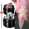 Clear Non-Sticky Hand Extension Gel 15ml (0.51 fl oz) 3D Sculpting & Carving Solid Hard Gel for Fake Nails