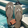 Women's Summer Flip Flops - Outdoor Beach Travel Slippers, Fashion Flat PVC Sandals