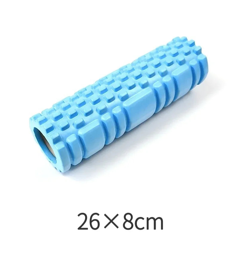 Hollow Foam Roller 26 x 8 cm (10.2 x 3.1 in) – Yoga Massage Roller for Muscle Recovery, Physiotherapy & Sports Rehab, 1pc