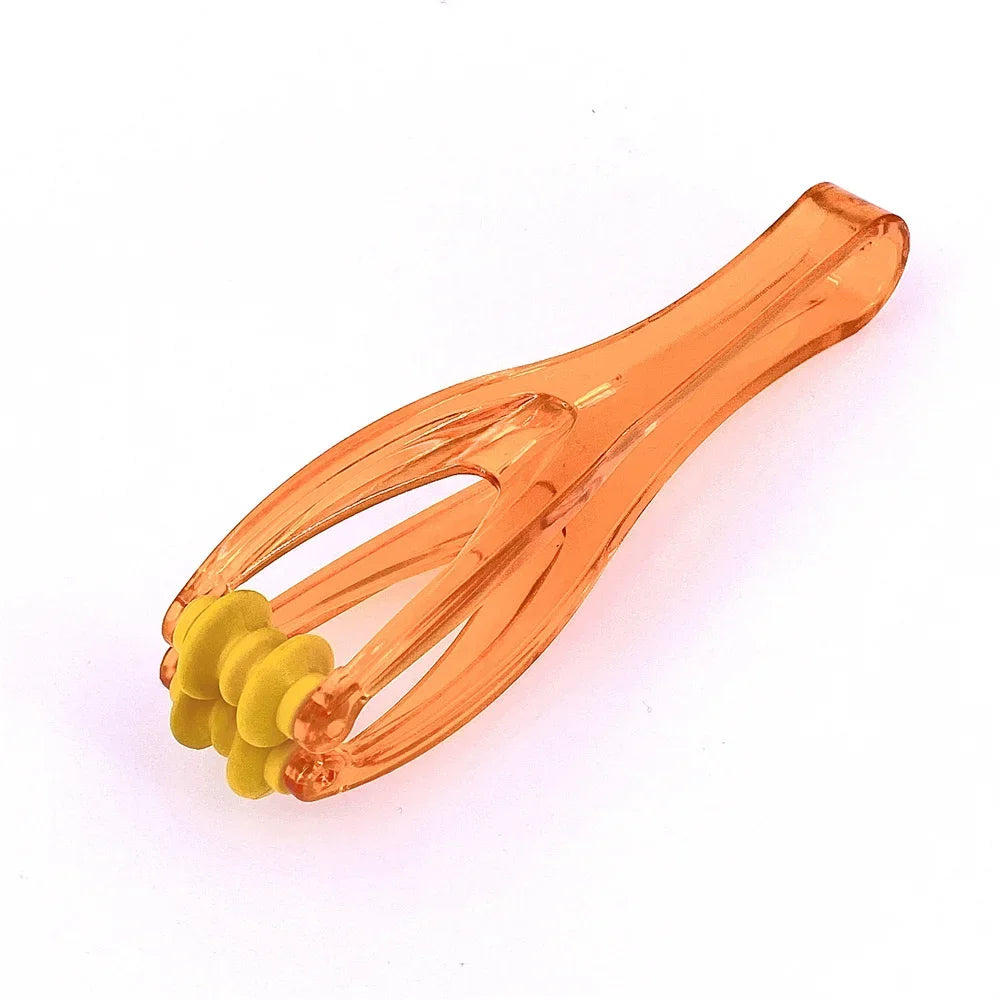 Mini 2-Roller Finger Massager with Elastic Handle for Joint Pain Relief & Improved Blood Circulation