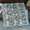 Polyester Satin-Look Square Scarf 70 x 70 cm (27.6 x 27.6 in), Cat Print Headscarf, Neck Wrap, Bandana for Women