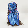 Satin-Feel Square Scarf 90 x 90 cm (35.4 x 35.4 in) – Satin-Look Polyester Hijab, Neckerchief, Shawl & Headscarf for Women