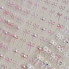 Gold Snowflake & Snowman 3D Self-Adhesive Christmas Nail Stickers with Rhinestones, 10.3 x 8 cm (4.06 x 3.15 in) Sheet