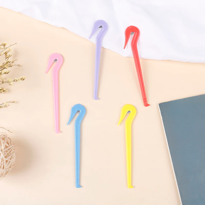 5-Pack Hair Band Cutter & DIY Headband Styling Tool – Elastic Hair Bands Kit (Purple/Pink)