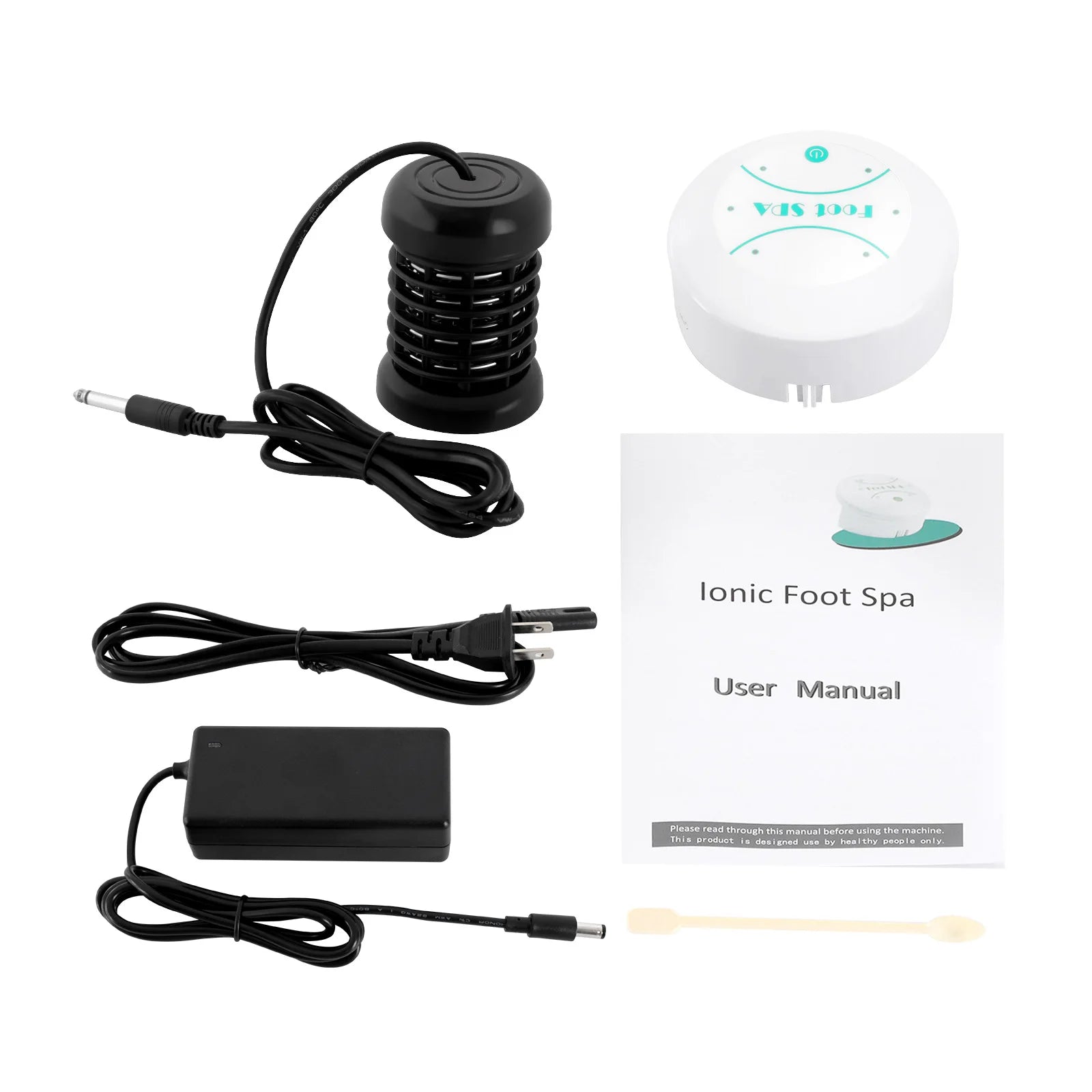 Ionic Detox Foot Bath Spa Machine – Portable Ion Foot Spa with 30-Min Timer & Ion Generator for Deep Cleansing, Toxin Removal and Foot Massage