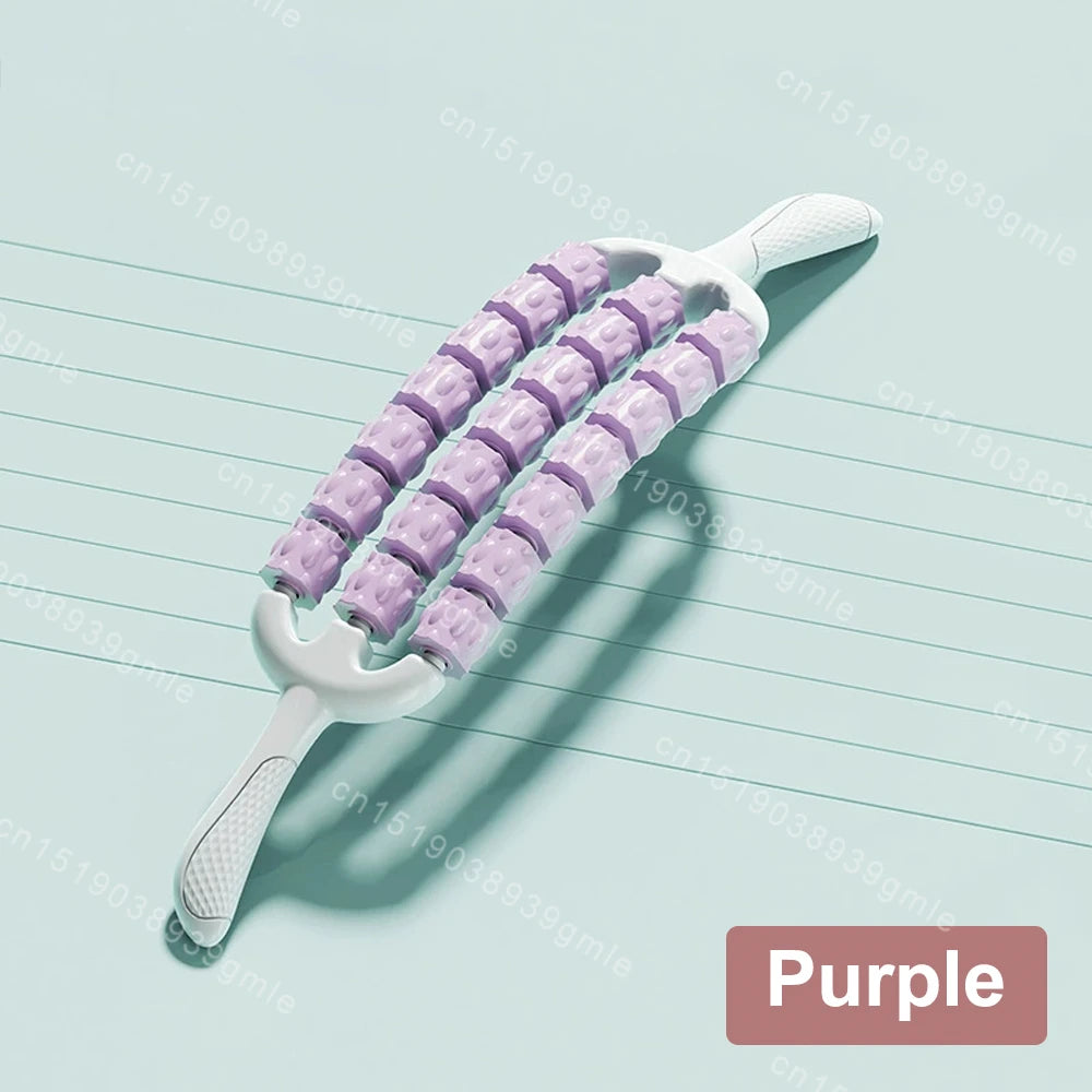 Portable Slimming Roller Massager Deep Tissue Lymphatic Muscle Roller for Legs Back Body